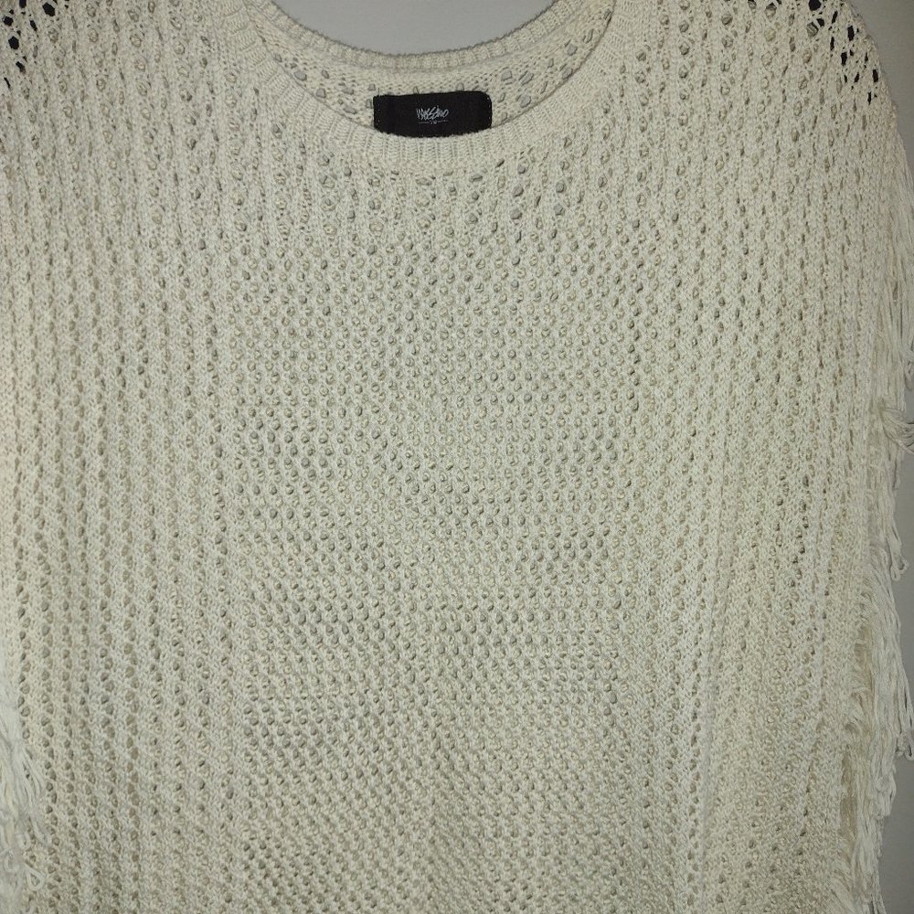 Open knit Crochet Boho vest  size XS - Picture 2 of 6